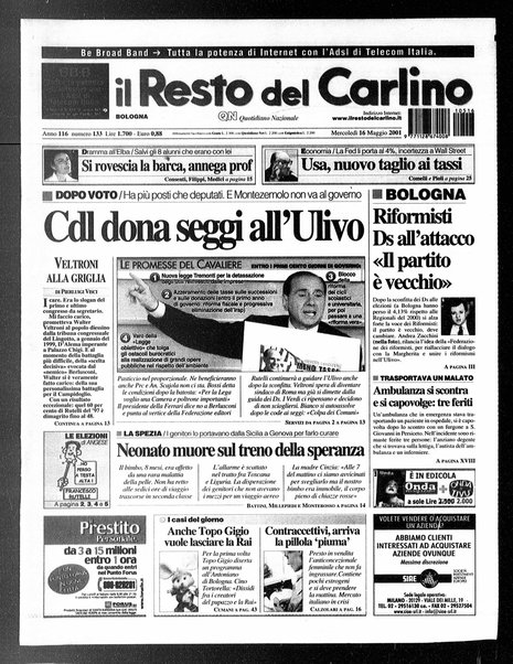 Il Resto del Carlino : giornale dell'Emilia